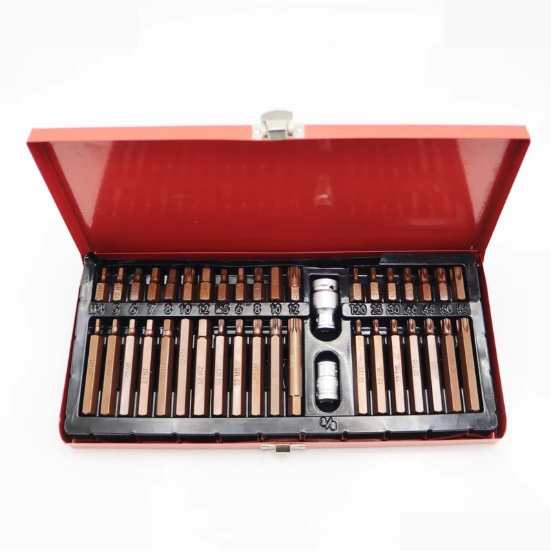 آچار بیت آلنی تاپکس مدل SMT-TOPEX-1/2-3/8-TP-H10- مجموعه 40عددی آچار بیت آلنی تاپکس مدل SMT-TOPEX-1/2-3/8-TP-H10- مجموعه 40عددی