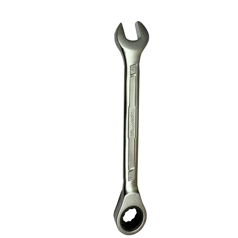آچار یکسر تخت و یکسر رینگی تاپکس مدل SMT-18MM-CHROM VANADIOM سایز 18 میلی متر آچار یکسر تخت و یکسر رینگی تاپکس مدل SMT-18MM-CHROM VANADIOM سایز 18 میلی متر