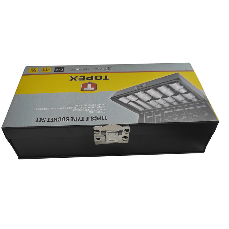 آچار بکس تاپکس مدل SMT-TOPEX-1/2INCH-11PCS-E مجموعه11عددی آچار بکس تاپکس مدل SMT-TOPEX-1/2INCH-11PCS-E مجموعه11عددی