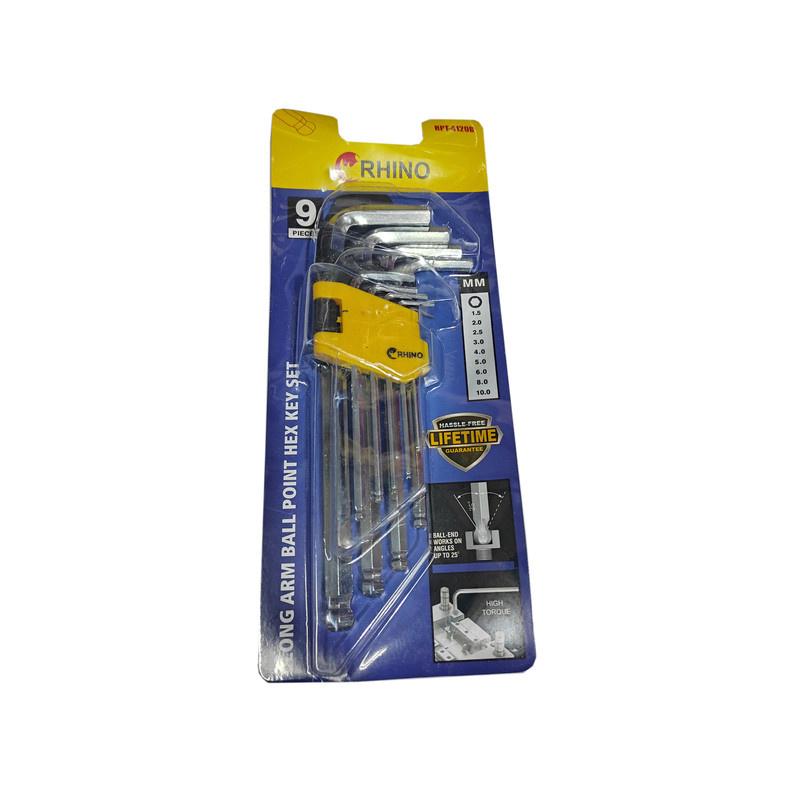 آچارآلن  رینو مدل SMT-RIHNO--4120-6GOSH-9PCSمجموعه 9 عددی