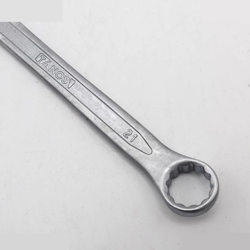 آچار یکسر تخت و یکسر رینگی تانوس مدل SMT-TANOS-21MM-TAKHT RING سایز 21 میلی متر