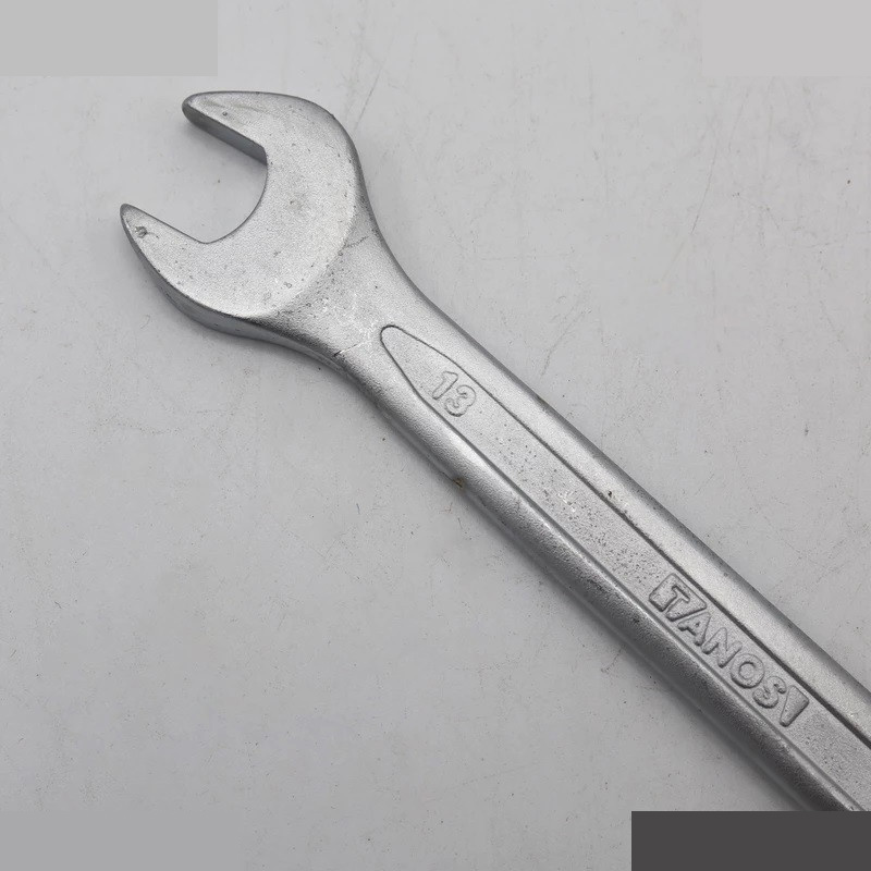 آچار یکسر تخت و یکسر رینگی تانوس مدل SMT-TANOS-14MM-RING TAKHT سایز 13 میلی متر آچار یکسر تخت و یکسر رینگی تانوس مدل SMT-TANOS-14MM-RING TAKHT سایز 13 میلی متر