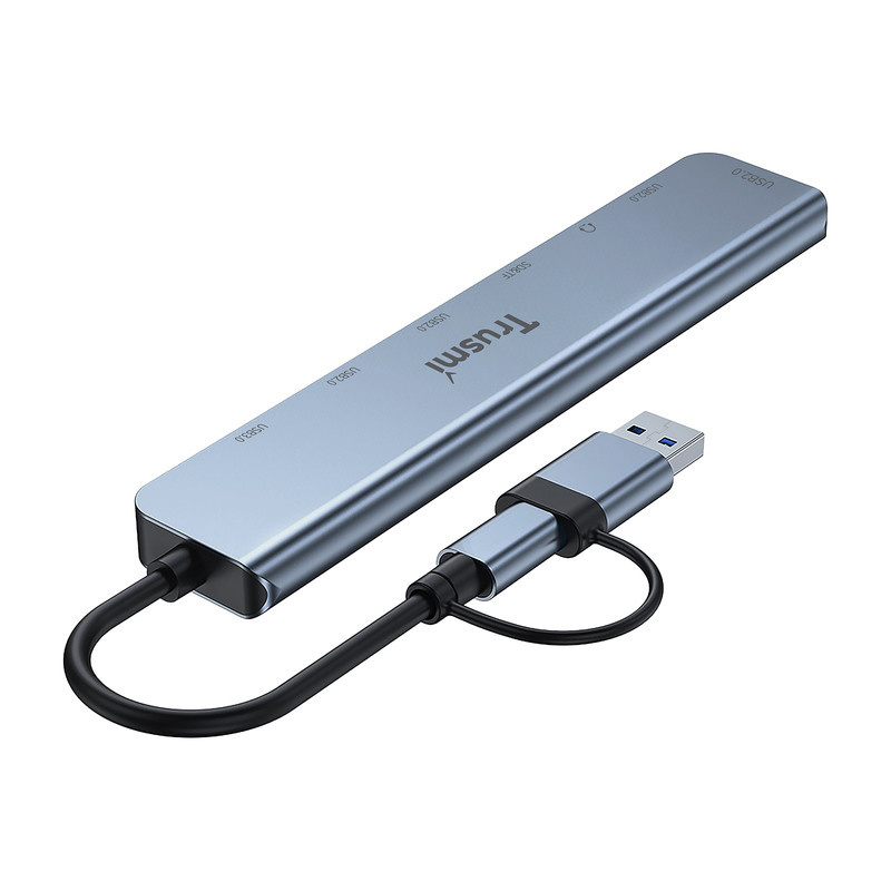 هاب 8 پورت USB-C تراسمی مدلDS01-01 هاب 8 پورت USB-C تراسمی مدلDS01-01