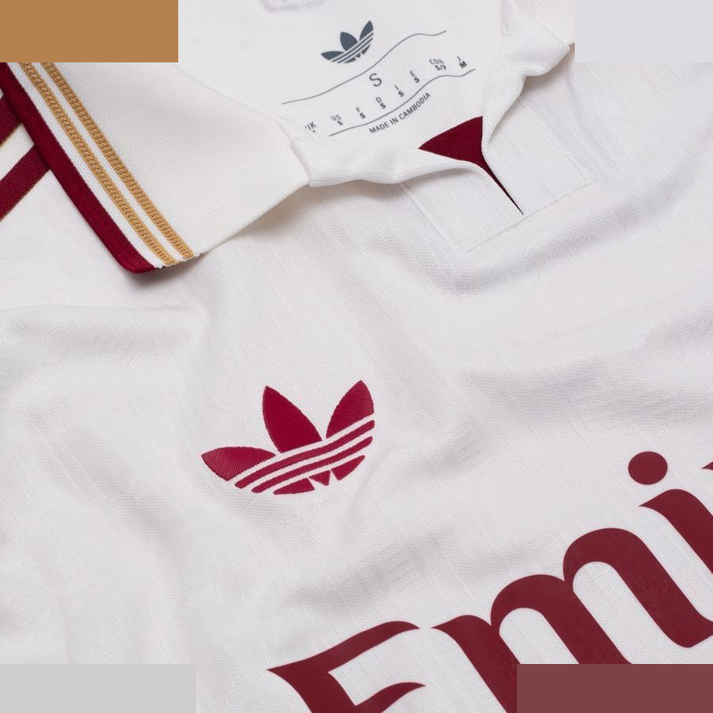 پولوشرت آستین کوتاه ورزشی مردانه مدل آرسنال پلیری 3rd 2026 سفید پولوشرت آستین کوتاه ورزشی مردانه مدل آرسنال پلیری 3rd 2026 سفید