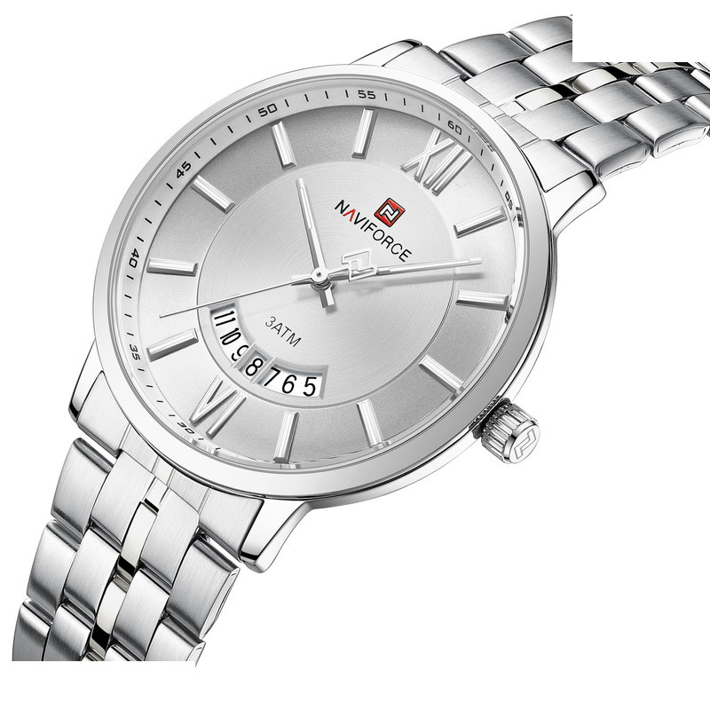 ساعت مچی عقربهای کوارتز مردانه نیوی فورس مدل NF9238G SWS