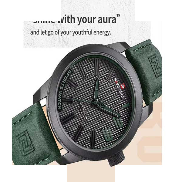 ساعت مچی عقربهای مردانه نیوی فورس مدل NF9202L BGNGN