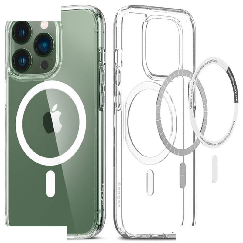 کاور اسپیگن مدل ultra hiybrid magsafe مناسب برای گوشی موبایل اپل iphone 13 promax کاور اسپیگن مدل ultra hiybrid magsafe مناسب برای گوشی موبایل اپل iphone 13 promax