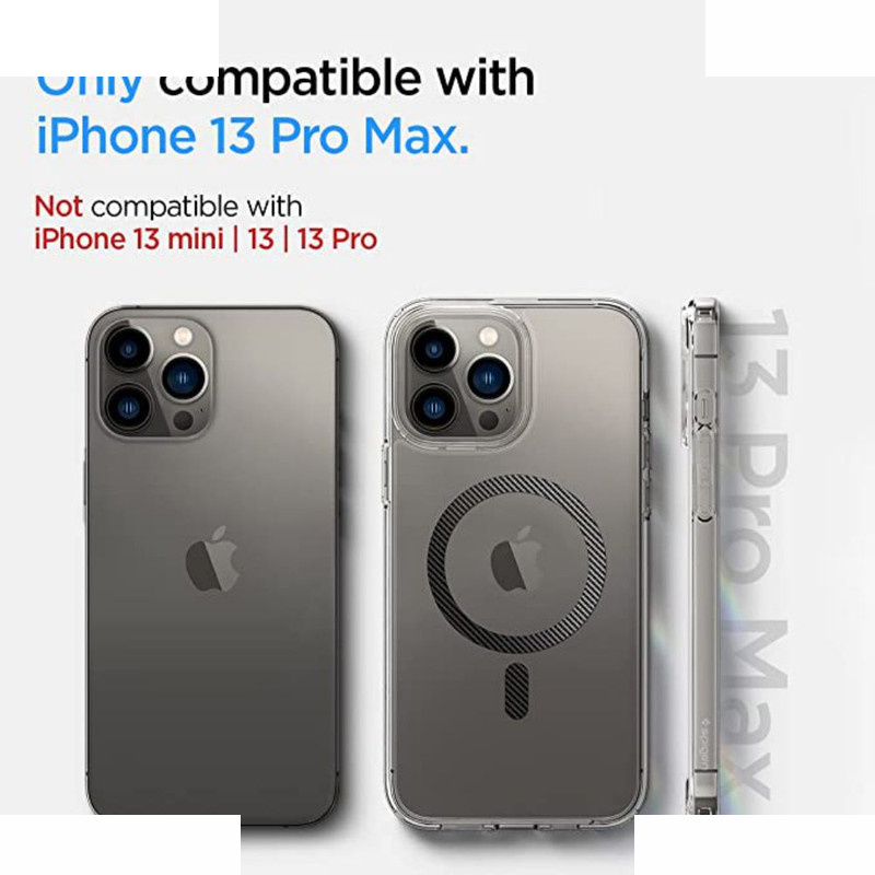 کاور اسپیگن مدل Ultra Hybrid MagFit Carbon Fiber مناسب برای گوشی موبایل اپل iPhone 13 Pro Max کاور اسپیگن مدل Ultra Hybrid MagFit Carbon Fiber مناسب برای گوشی موبایل اپل iPhone 13 Pro Max