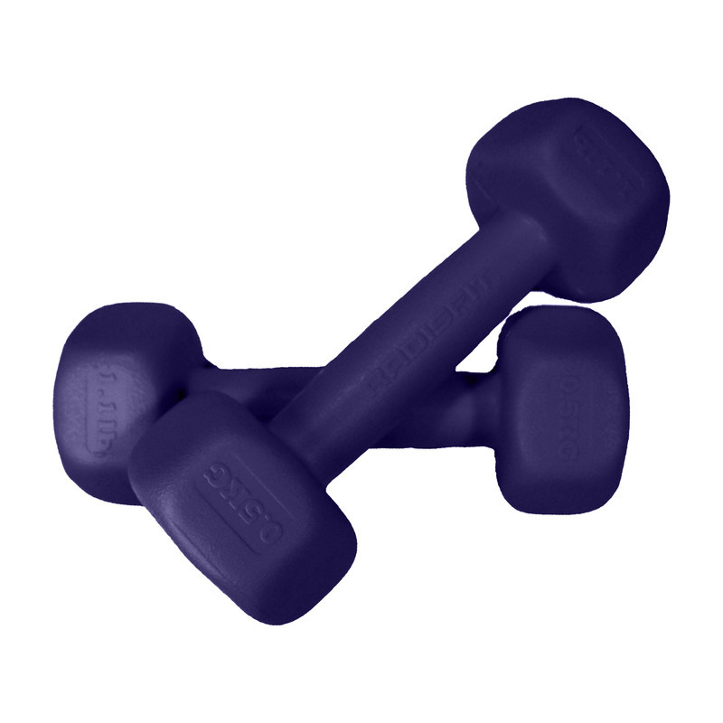 دمبل رادیس فیت مدل DUM-Fit 0500 وزن 0.5 کیلوگرم بسته دو عددی دمبل رادیس فیت مدل DUM-Fit 0500 وزن 0.5 کیلوگرم بسته دو عددی