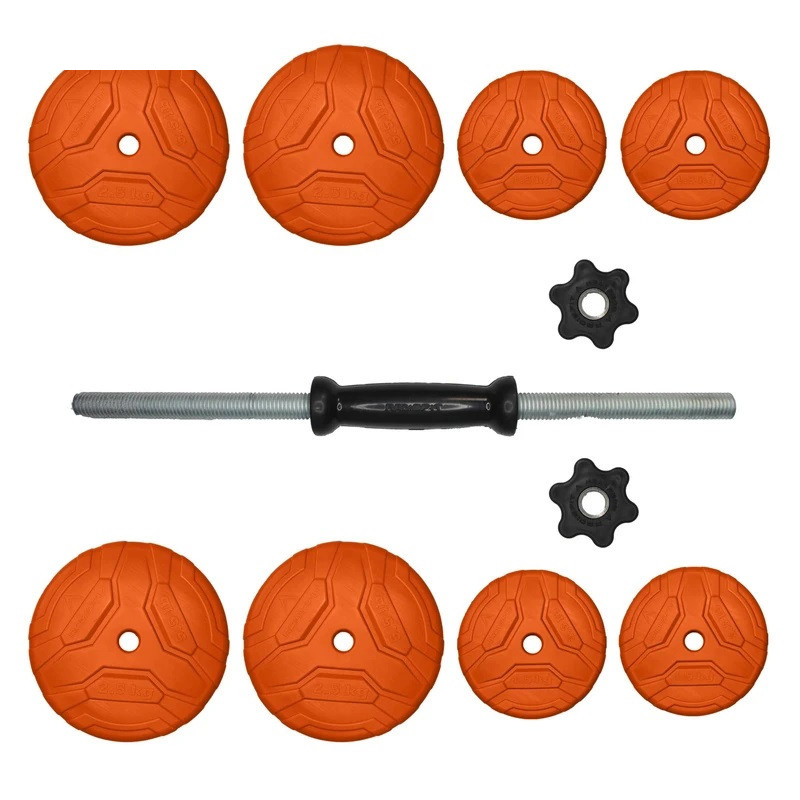 دمبل گرد قابل تنظیم 16 کیلوگرم رادیس فیت مدل DVP16-Mix1-one handle