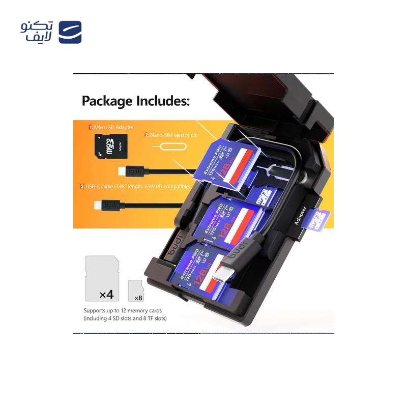 gallery-کارتخوان 6 پورت مجنتیک مدل ADS-306 copy.png