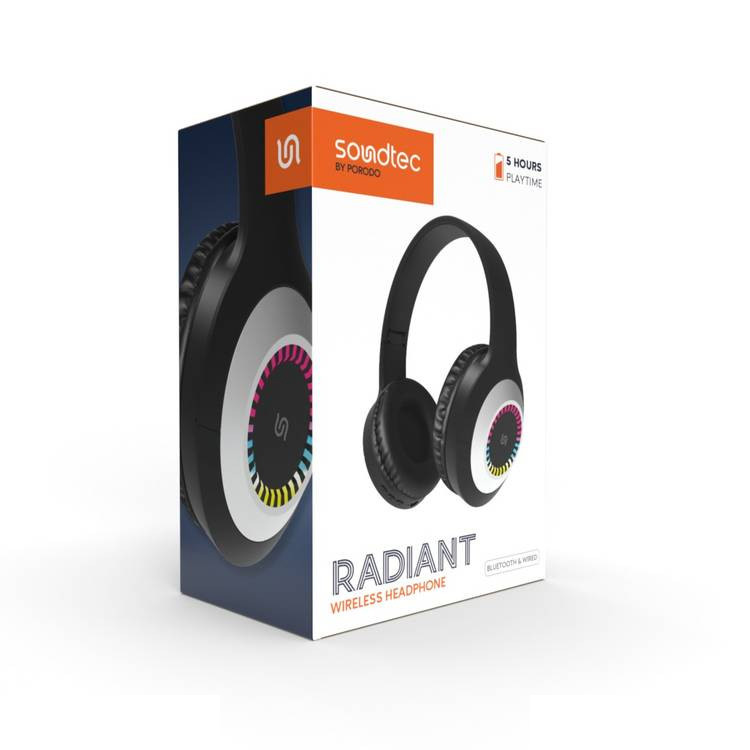 هدفون بلوتوثی پرودو مدل RADIANT هدفون بلوتوثی پرودو مدل RADIANT