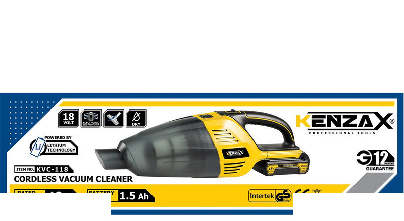 جارو شارژی کنزاکس مدل KVC-118 جارو شارژی کنزاکس مدل KVC-118