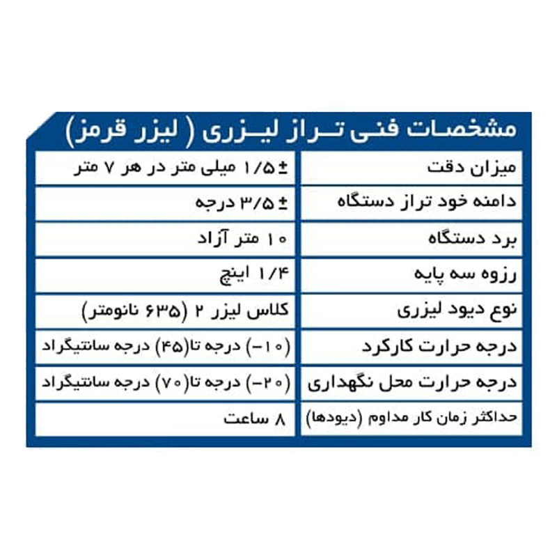 تراز لیزری کنزاکس مدل KLL-1180 تراز لیزری کنزاکس مدل KLL-1180