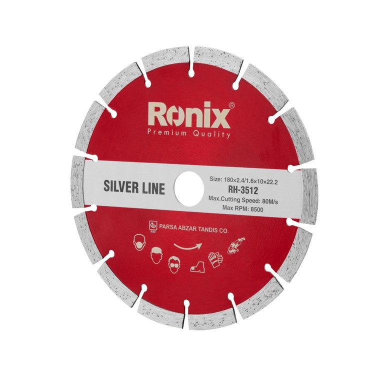 صفحه گرانیت بر رونیکس مدل RH-3512 سایز 180 میلیمتر صفحه گرانیت بر رونیکس مدل RH-3512 سایز 180 میلیمتر