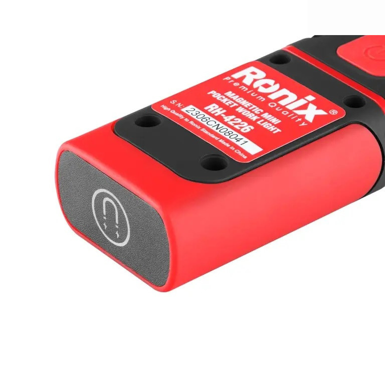 چراغ قوه دستی رونیکس مدل RH-4226 با نور مهتابی چراغ قوه دستی رونیکس مدل RH-4226 با نور مهتابی