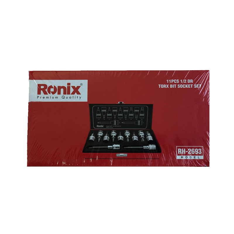 جعبه بکس رونیکس مدل RH-2693 مجموعه 11 عددی جعبه بکس رونیکس مدل RH-2693 مجموعه 11 عددی