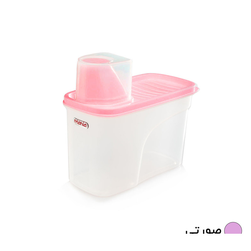ظرف پودر رختشویی مانیا مدل پیمانه دار