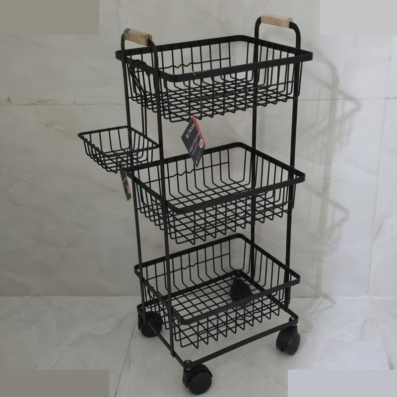 سبد سیب زمینی و پیاز فلاور مدل 3 طبقه کد 477