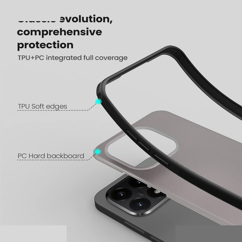 کاور نیلکین مدل Super Frosted Shield Pro Transparent مناسب برای گوشی موبایل شیائومی 15T کاور نیلکین مدل Super Frosted Shield Pro Transparent مناسب برای گوشی موبایل شیائومی 15T