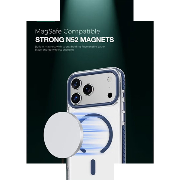 کاور گرین لاین مدل Prestige Magsafe مناسب برای گوشی موبایل اپل Iphone 17 Pro Max کاور گرین لاین مدل Prestige Magsafe مناسب برای گوشی موبایل اپل Iphone 17 Pro Max