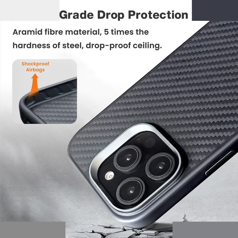 کاور اپیکوی مدل Slim Carbonic Fiber Magnetic مناسب برای گوشی موبایل اپل iPhone 17 Pro Max کاور اپیکوی مدل Slim Carbonic Fiber Magnetic مناسب برای گوشی موبایل اپل iPhone 17 Pro Max