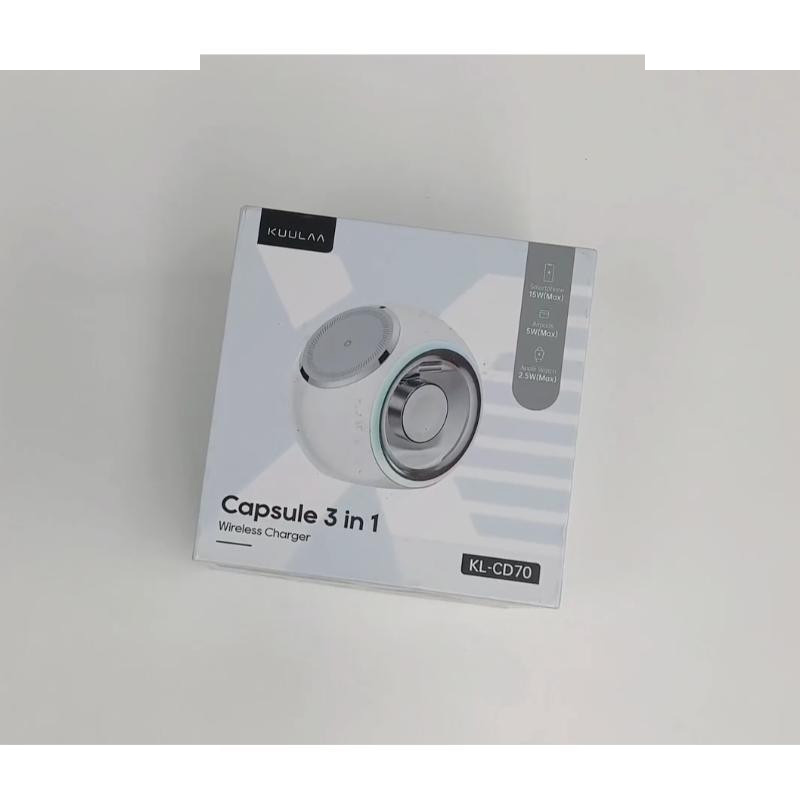 داک شارژر بی سیم کولا مدل KL-CD70 3in1 داک شارژر بی سیم کولا مدل KL-CD70 3in1