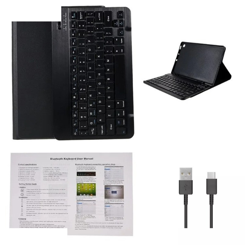 کیف کلاسوری مدل SK-1029C مناسب آیپد 10.2 اینچ یا 10.5 اینچ یا Air3 به همراه کیبورد کیف کلاسوری مدل SK-1029C مناسب آیپد 10.2 اینچ یا 10.5 اینچ یا Air3 به همراه کیبورد