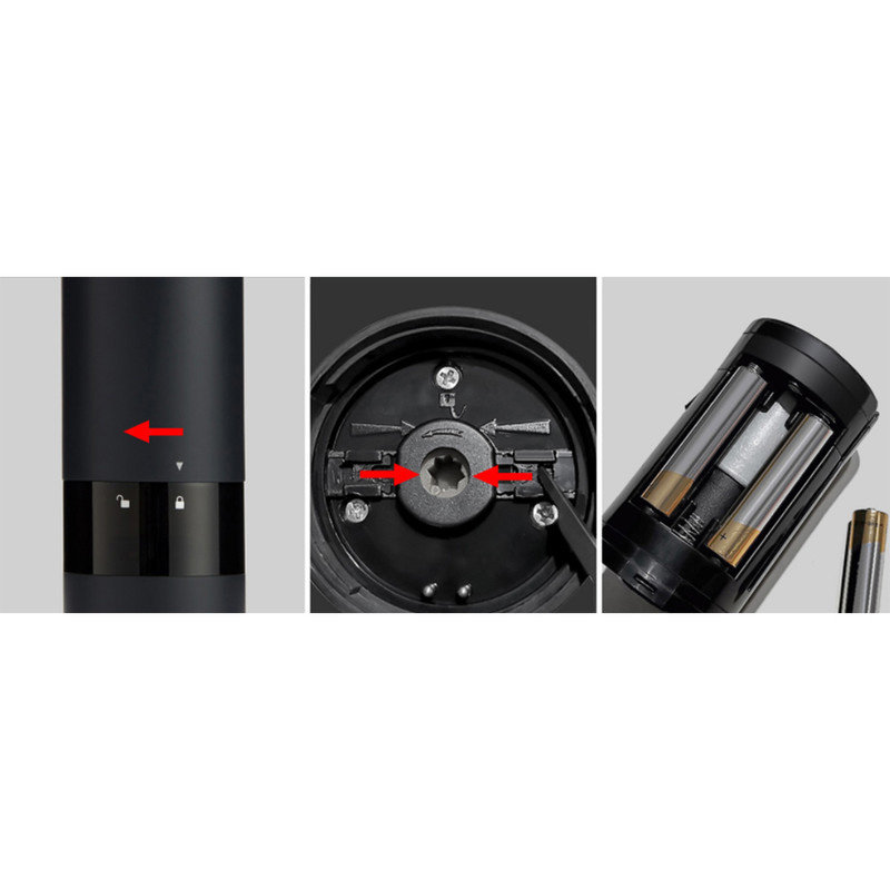 فلفل ساب و نمک ساب هوهاو مدل Electric Grinder فلفل ساب و نمک ساب هوهاو مدل Electric Grinder