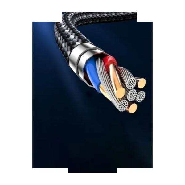 کابل تبدیل USB-C به USB-C / لایتنینگ کولا مدل KL-X47 طول ۱.۲ متر