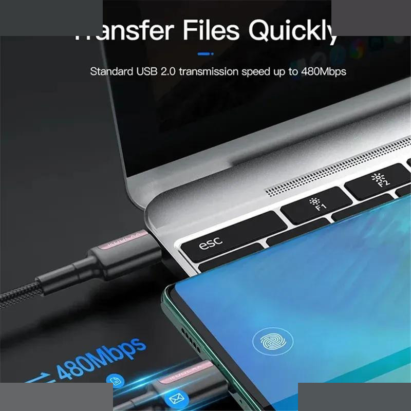کابل تبدیل USB-C کولا مدل KL-X31 طول 1 متر کابل تبدیل USB-C کولا مدل KL-X31 طول 1 متر