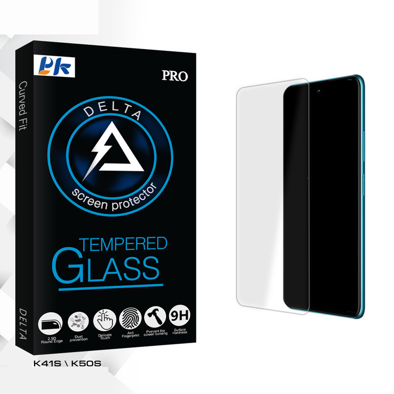 محافظ صفحه نمایش شیشه ای پی کی مدل Delta Glass MIX مناسب برای گوشی موبایل ال جی K41S \ K50S محافظ صفحه نمایش شیشه ای پی کی مدل Delta Glass MIX مناسب برای گوشی موبایل ال جی K41S \ K50S
