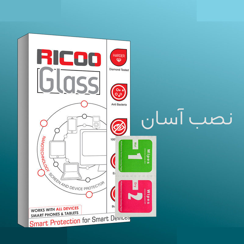 محافظ صفحه نمایش شیشه ای ریکو مدل Ricoo Glass MIX مناسب برای گوشی موبایل ال جی K42 بسته دو عددی محافظ صفحه نمایش شیشه ای ریکو مدل Ricoo Glass MIX مناسب برای گوشی موبایل ال جی K42 بسته دو عددی