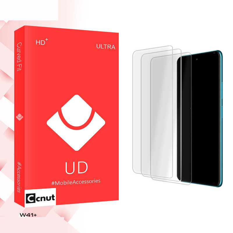 محافظ صفحه نمایش شیشه ای کوکونات مدل UD Ultra MIX مناسب برای گوشی موبایل ال جی W41+ بسته سه عددی محافظ صفحه نمایش شیشه ای کوکونات مدل UD Ultra MIX مناسب برای گوشی موبایل ال جی W41+ بسته سه عددی