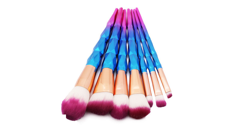 ست برس آرایشی مدل Unicorn Makeup Brushes-1 مجموعه 7 عددی ست برس آرایشی مدل Unicorn Makeup Brushes-1 مجموعه 7 عددی