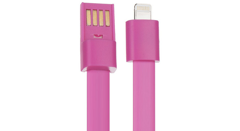 کابل دستبندی تبدیل USB به لایتنینگ طول 0.22 متر کابل دستبندی تبدیل USB به لایتنینگ طول 0.22 متر