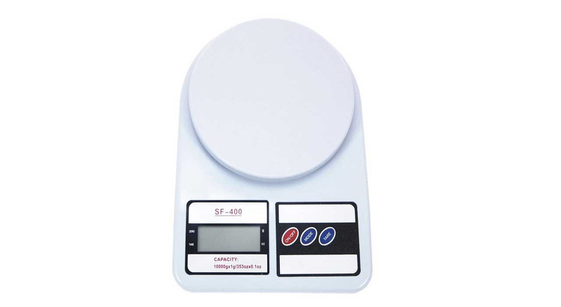ترازو آشپزخانه الکترونیک مدل SF-400 به همراه چاقو ترازو آشپزخانه الکترونیک مدل SF-400 به همراه چاقو