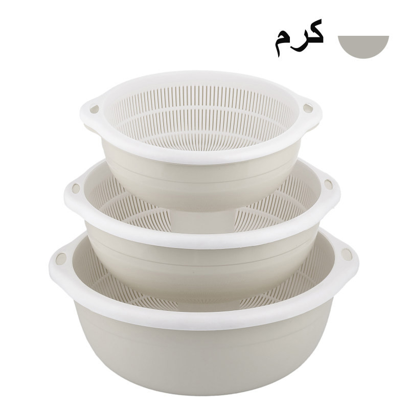 آبکش و آبگیر زیبا مدل ziba-850 مجموعه 6 عددی آبکش و آبگیر زیبا مدل ziba-850 مجموعه 6 عددی