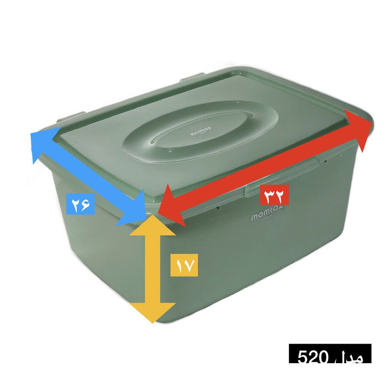 ظرف نان ممتاز پلاستیک مدل TAR-52000 ظرف نان ممتاز پلاستیک مدل TAR-52000