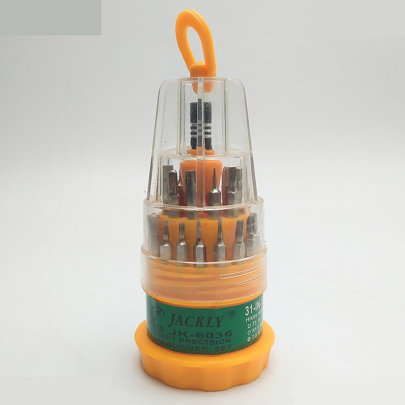 مجموعه 31 عددی پیچ گوشتی جکلی مدل jk-6036