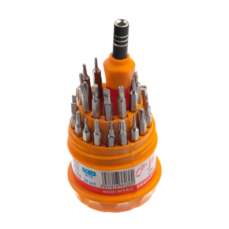 سری پیچ گوشتی جکلی مدل JK-6036C مجموعه 31 عددی