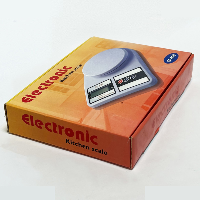 ترازوی آشپزخانه الکترونیک مدل Sf-400 کد 5001 ترازوی آشپزخانه الکترونیک مدل Sf-400 کد 5001