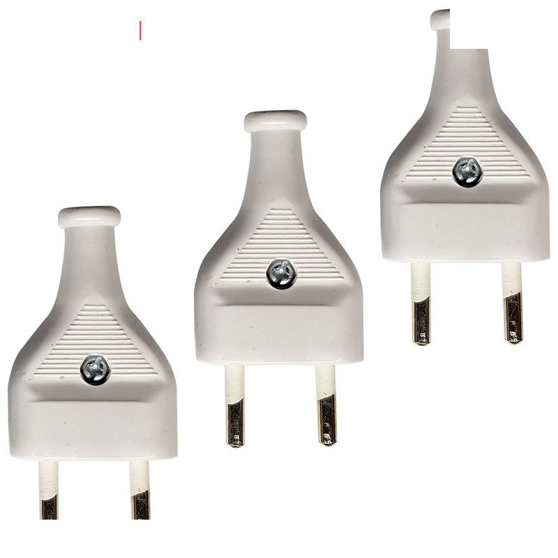 دوشاخه برق کد DB-110 بسته سه عددی دوشاخه برق کد DB-110 بسته سه عددی
