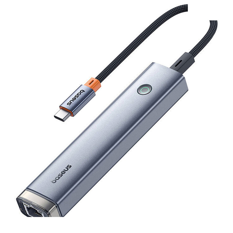 هاب 5 پورت USB-C بیسوس مدل BS-OH165 هاب 5 پورت USB-C بیسوس مدل BS-OH165
