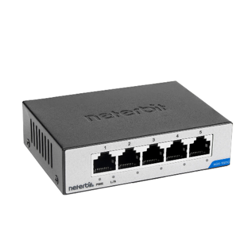 سوییچ 5 پورت نتربیت مدل NGS-1005A سوییچ 5 پورت نتربیت مدل NGS-1005A