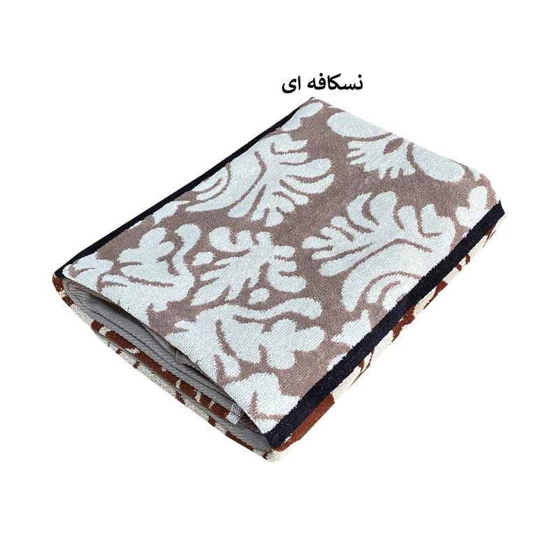 حوله استخری ماندگار مدل HE7 سایز 70x130 سانتی متر حوله استخری ماندگار مدل HE7 سایز 70x130 سانتی متر