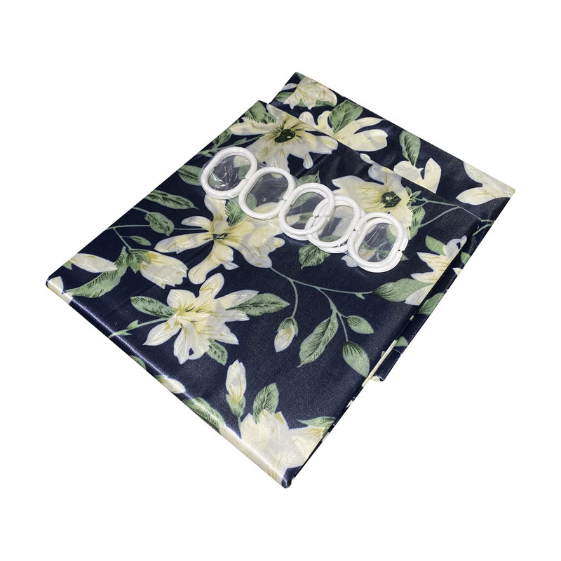 پرده حمام کد PH141 سایز 170x200 سانتی متر
