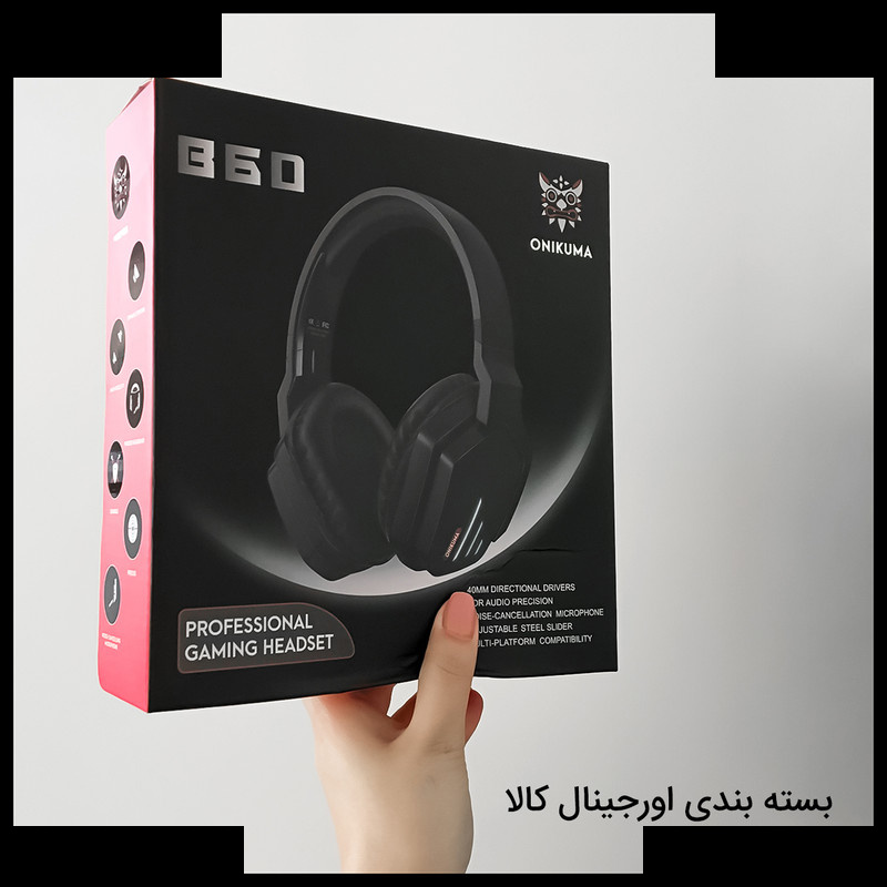 هندزفری مخصوص بازی بلوتوثی اونیکوما مدل b60 هندزفری مخصوص بازی بلوتوثی اونیکوما مدل b60