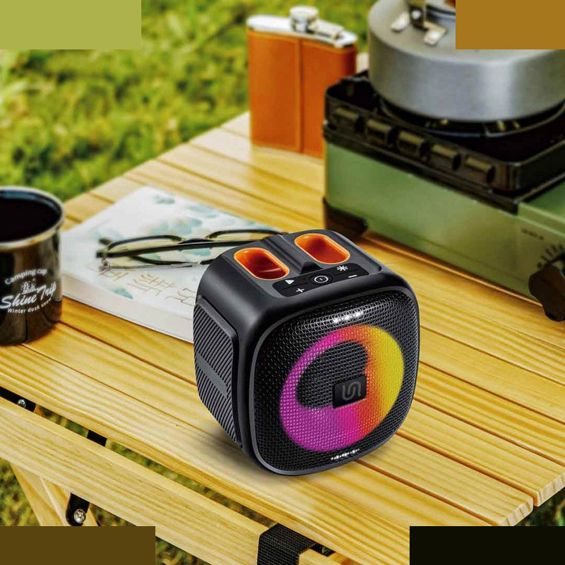 اسپیکر بلوتوثی قابل حمل پرودو مدل Soundtec Flash RGB Portable Bluetooth 16W STRGBS اسپیکر بلوتوثی قابل حمل پرودو مدل Soundtec Flash RGB Portable Bluetooth 16W STRGBS