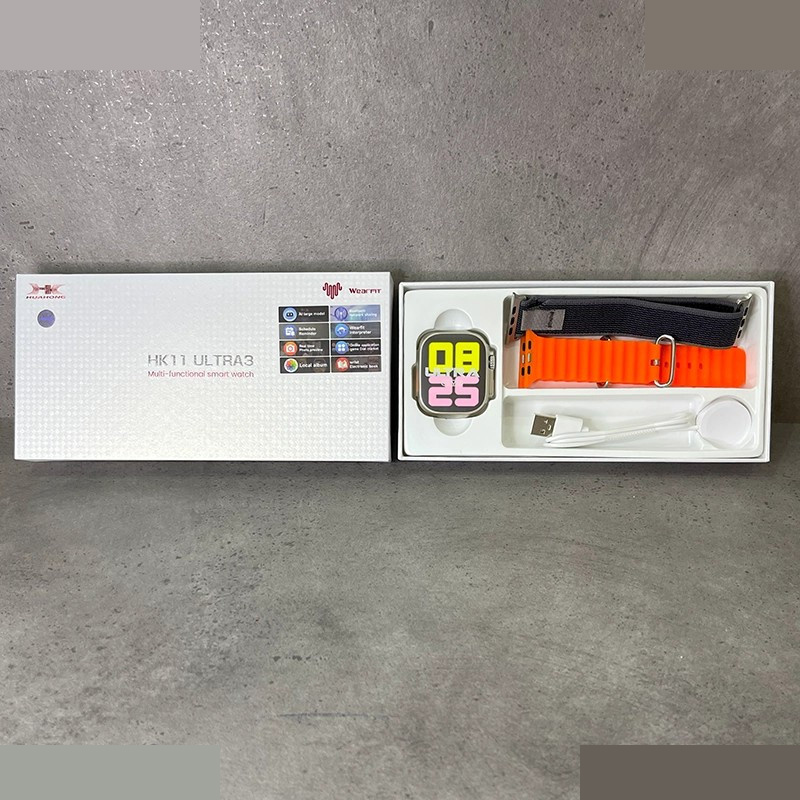 ساعت هوشمند 2.02 اینچی ویرفیت مدل HK 11 ULTRA3 با بند سیلیکونی ساعت هوشمند 2.02 اینچی ویرفیت مدل HK 11 ULTRA3 با بند سیلیکونی